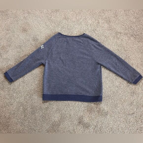 Victoria’s Secret Ángels Y2K Soft Fuzzy Blue Crewneck Sweatshirt size Sm… - Picture 6 of 6